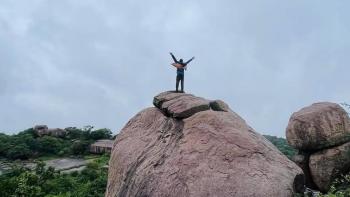Day Hiking, Rock Climbing, Caving, Chimney @ Shamirpet forest.