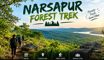 Narsapur forest Exploration and Lots of Fun 🏍️⛰️ 🤗⛺⛰