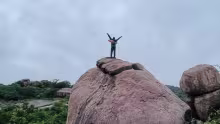 Day Hiking, Rock Climbing, Caving, Chimney @ Shamirpet forest. banner